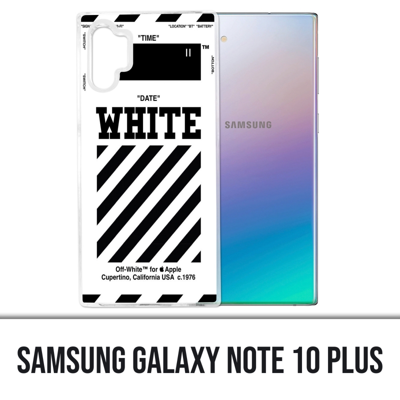 Custodia Samsung Galaxy Note 10 Plus - Bianco sporco bianco