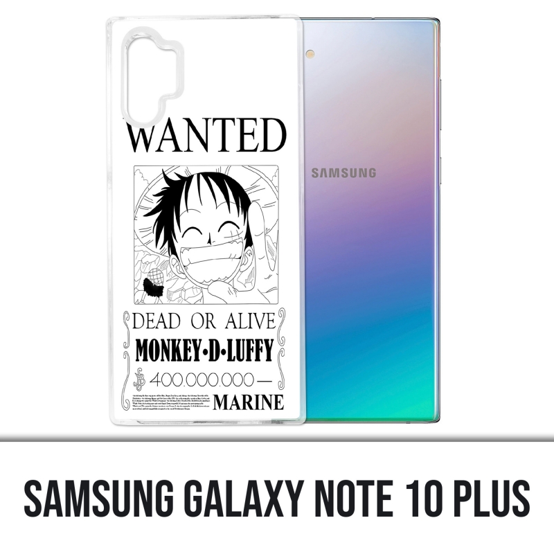 Coque Samsung Galaxy Note 10 Plus - One Piece Wanted Luffy