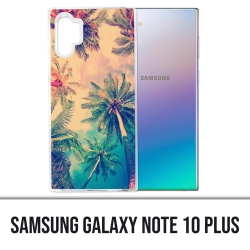 Coque Samsung Galaxy Note 10 Plus - Palmiers