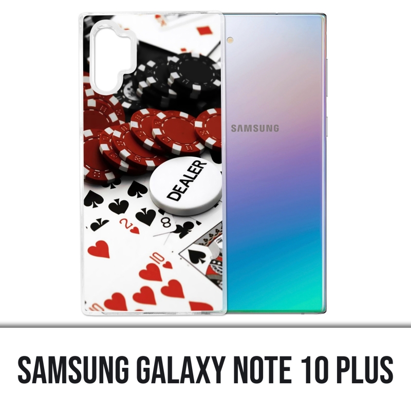 Coque Samsung Galaxy Note 10 Plus - Poker Dealer