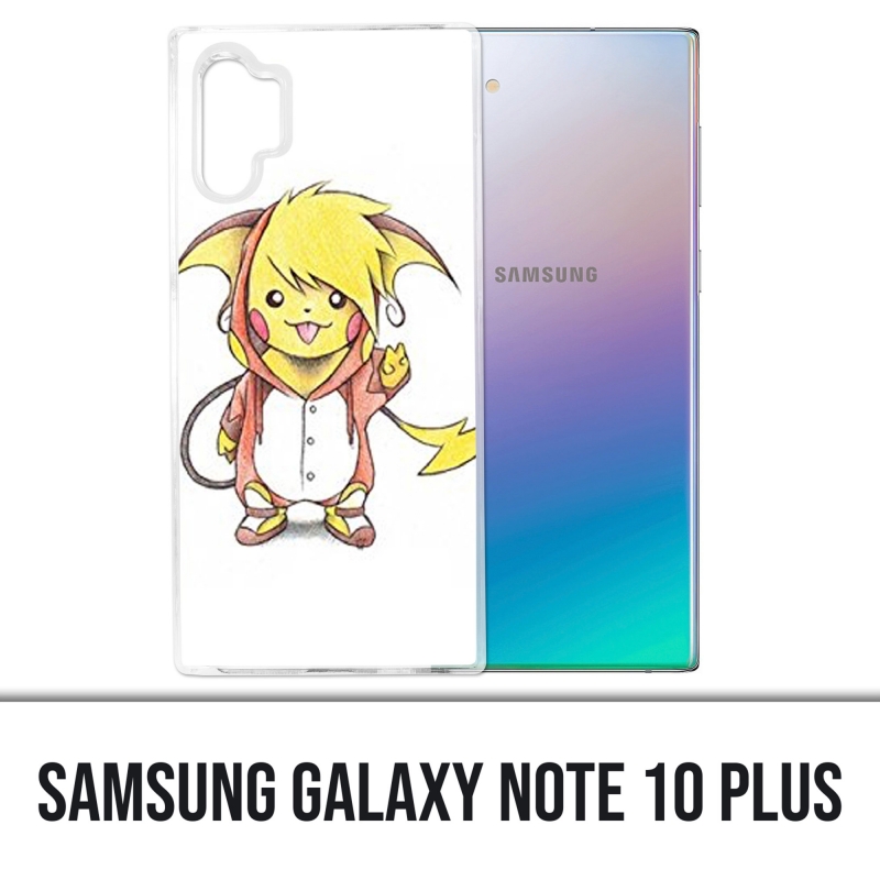 Samsung Galaxy Note 10 Plus Hülle - Raichu Baby Pokémon