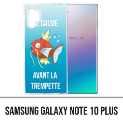 Coque Samsung Galaxy Note 10 Plus - Pokémon Le Calme Avant La Trempette Magicarpe