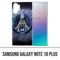 Samsung Galaxy Note 10 Plus Hülle - Psg Logo Grunge