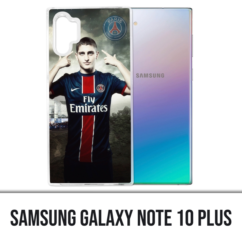 Coque Samsung Galaxy Note 10 Plus - Psg Marco Veratti