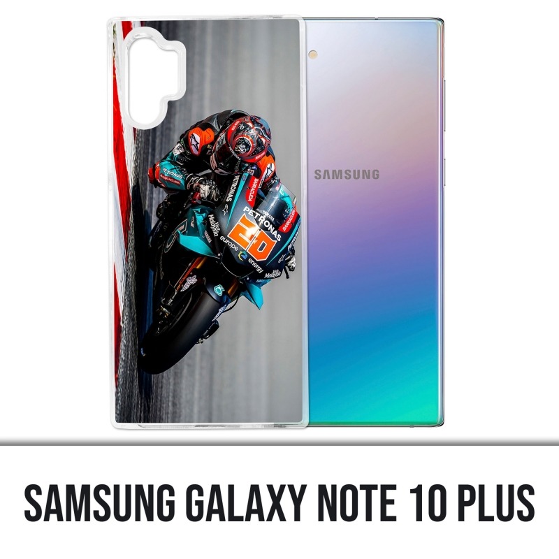 Coque Samsung Galaxy Note 10 Plus - Quartararo-Motogp-Pilote