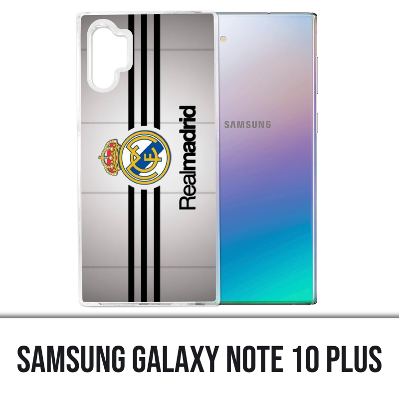 Coque Samsung Galaxy Note 10 Plus - Real Madrid Bandes