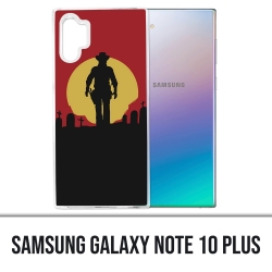 Samsung Galaxy Note 10 Plus Hülle - Red Dead Redemption Sun.