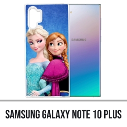Samsung Galaxy Note 10 Plus Hülle - Gefrorene Elsa und Anna