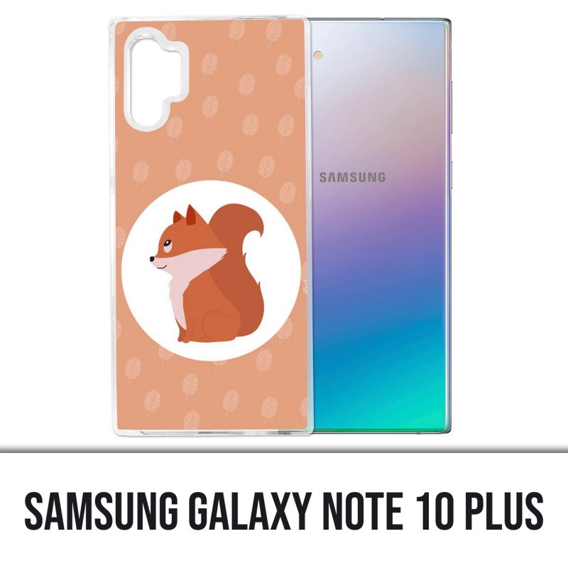Coque Samsung Galaxy Note 10 Plus - Renard Roux