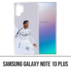 Coque Samsung Galaxy Note 10 Plus - Ronaldo Lowpoly