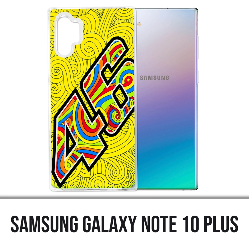 Coque Samsung Galaxy Note 10 Plus - Rossi 46 Waves