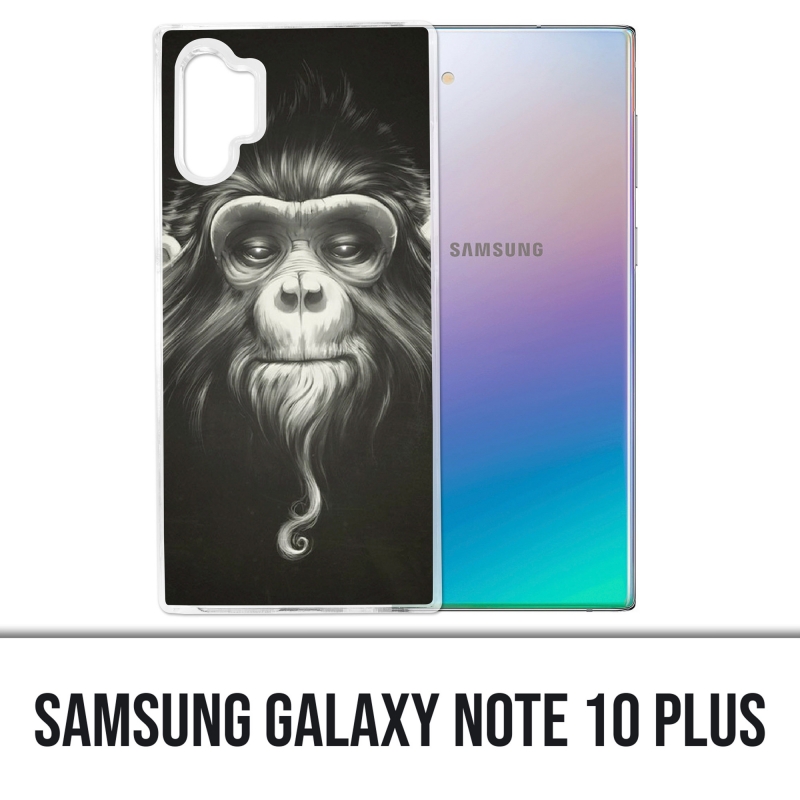 Coque Samsung Galaxy Note 10 Plus - Singe Monkey