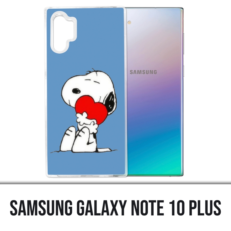 Samsung Galaxy Note 10 Plus case - Snoopy Heart