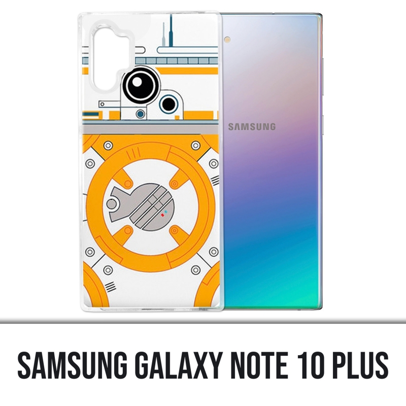 Custodia Samsung Galaxy Note 10 Plus - Star Wars Bb8 minimalista