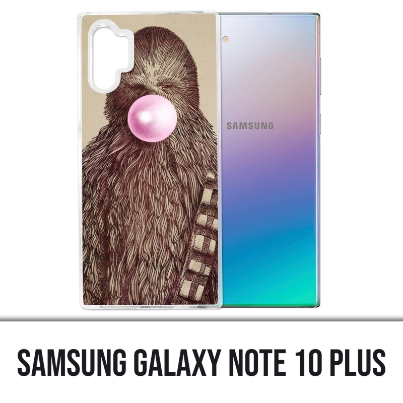 Funda Samsung Galaxy Note 10 Plus - Goma de mascar Star Wars Chewbacca