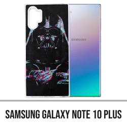 Coque Samsung Galaxy Note 10 Plus - Star Wars Dark Vador Néon