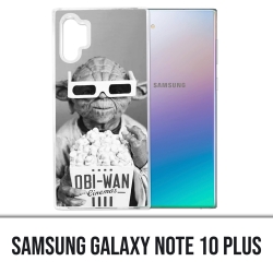 Coque Samsung Galaxy Note 10 Plus - Star Wars Yoda Cinéma