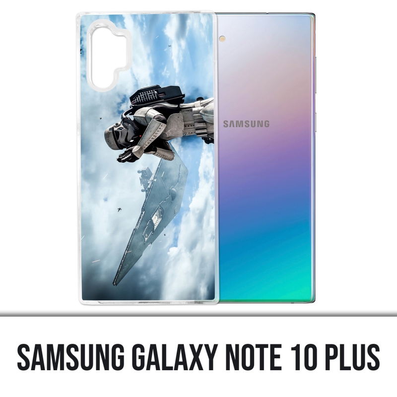 Coque Samsung Galaxy Note 10 Plus - Stormtrooper Ciel