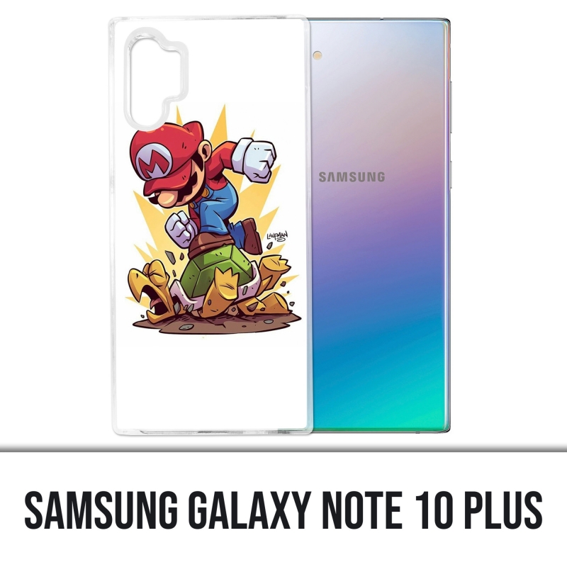 Coque Samsung Galaxy Note 10 Plus - Super Mario Tortue Cartoon