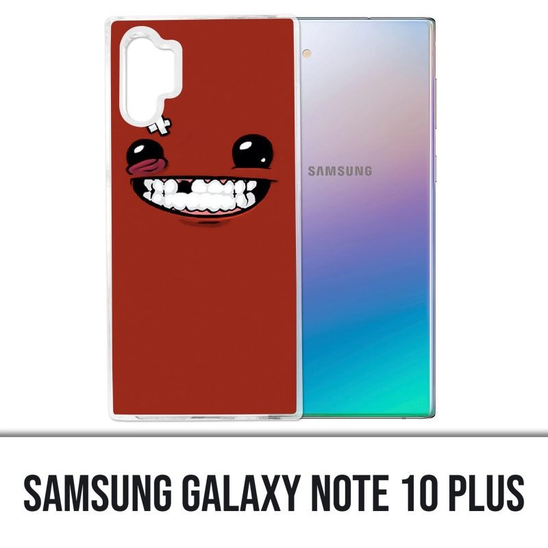 Samsung Galaxy Note 10 Plus Hülle - Super Meat Boy