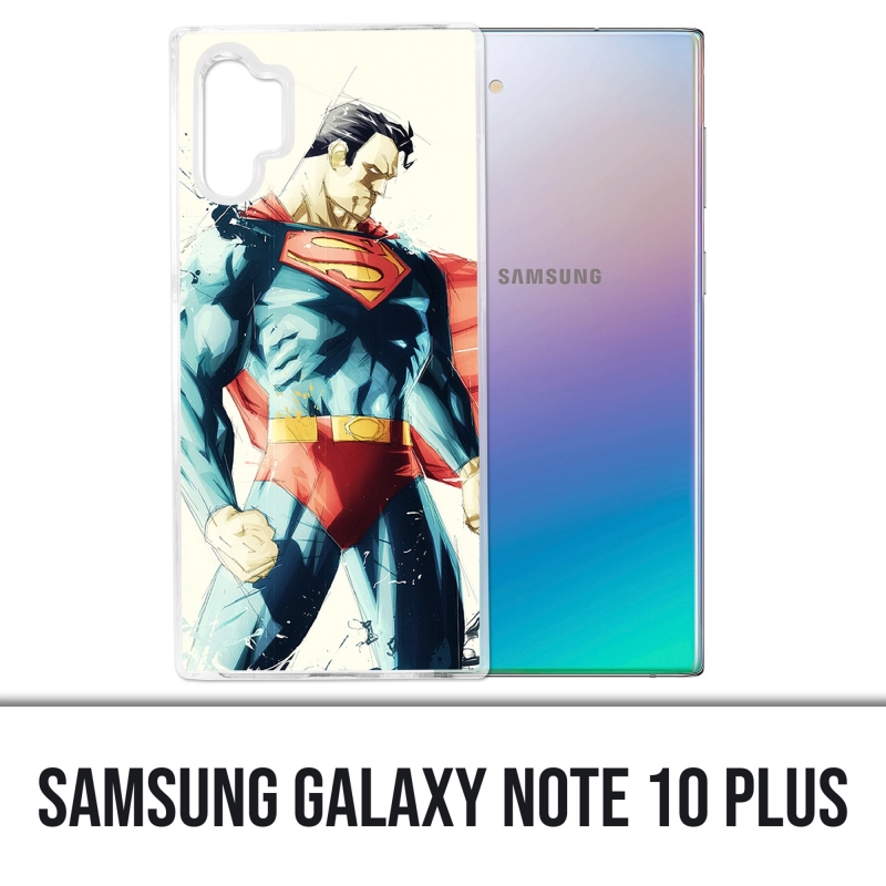 Custodia Samsung Galaxy Note 10 Plus - Superman Paintart
