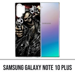 Coque Samsung Galaxy Note 10 Plus - Tete Mort Pistolet