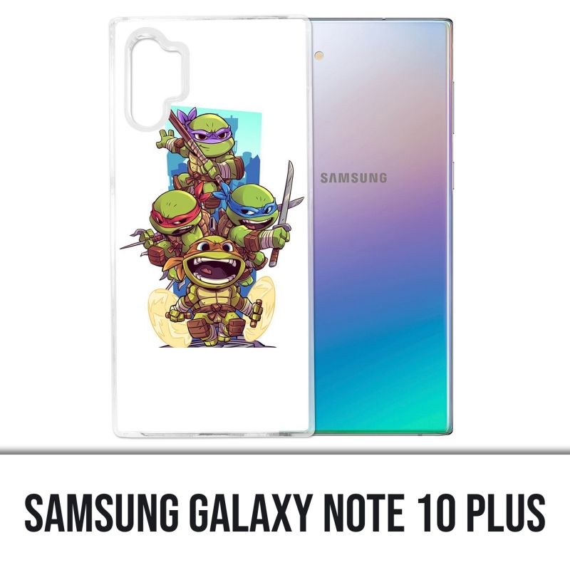 Funda Samsung Galaxy Note 10 Plus - Tortugas Ninja mutantes adolescentes de dibujos animados