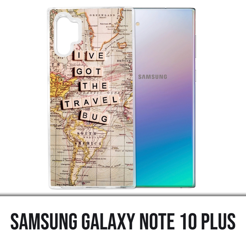 Samsung Galaxy Note 10 Plus Hülle - Travel Bug