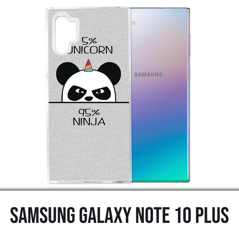 Custodia Samsung Galaxy Note 10 Plus - Unicorno Ninja Panda Unicorno