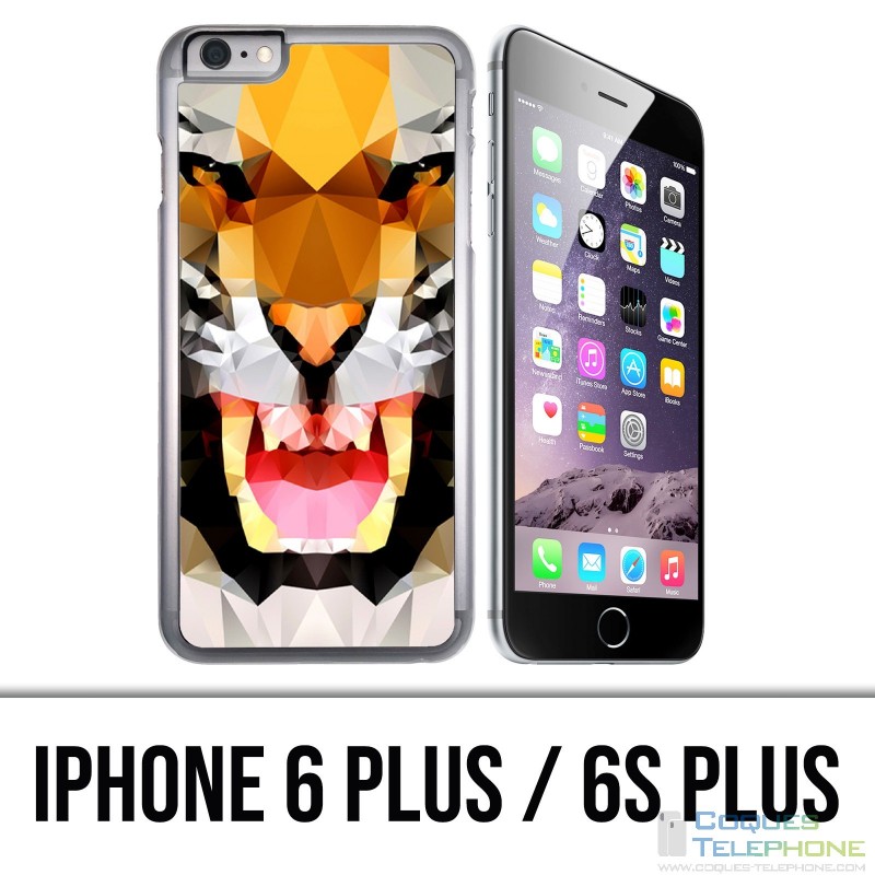 IPhone 6 Plus / 6S Plus Hülle - Geometrischer Tiger