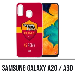 Samsung Galaxy A20 / A30 Abdeckung - AS Roma Football