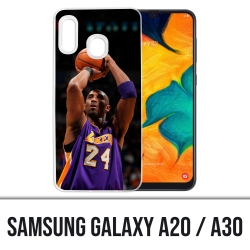 Coque Samsung Galaxy A20 / A30 - Kobe Bryant tir panier Basketball NBA