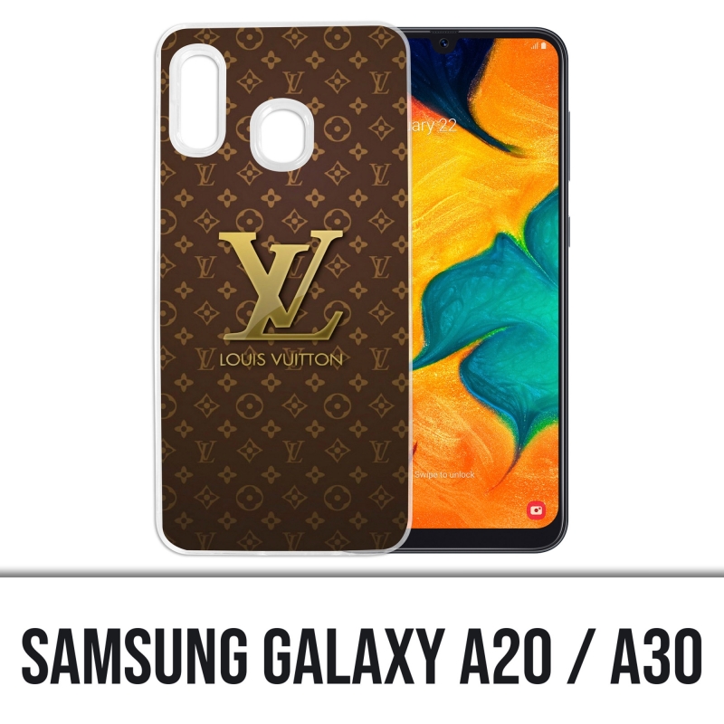 Samsung Galaxy A20 / A30 Abdeckung - Louis Vuitton Logo