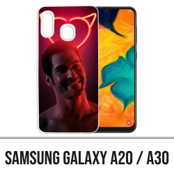 Samsung Galaxy A20 / A30 Abdeckung - Lucifer Love Devil