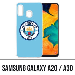 Samsung Galaxy A20 / A30 Abdeckung - Manchester City Football