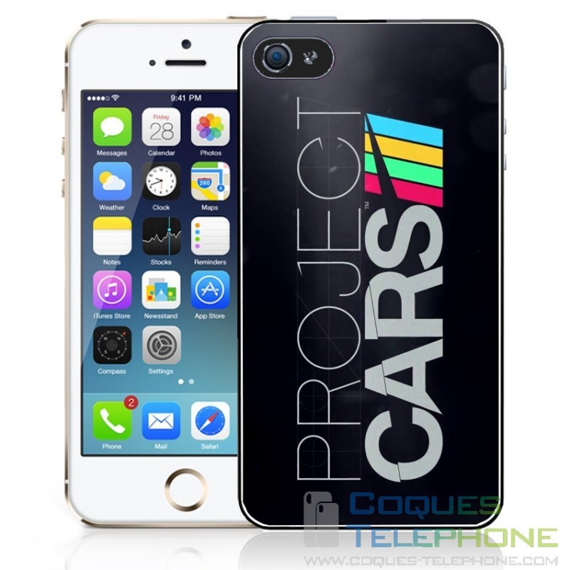 Scocca telefono Project Cars - Logo