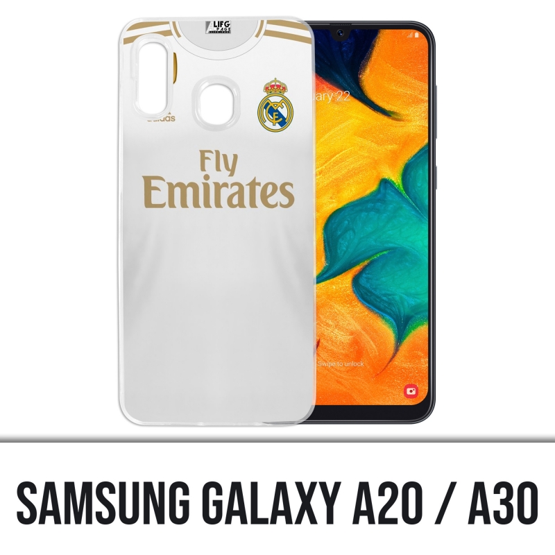 Coque Samsung Galaxy A20 / A30 - Real madrid maillot 2020