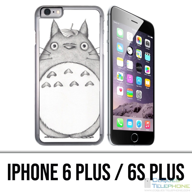 Coque iPhone 6 PLUS / 6S PLUS - Totoro Parapluie