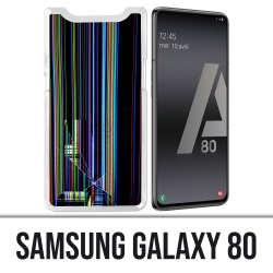 Custodia Samsung Galaxy A80 - schermo rotto