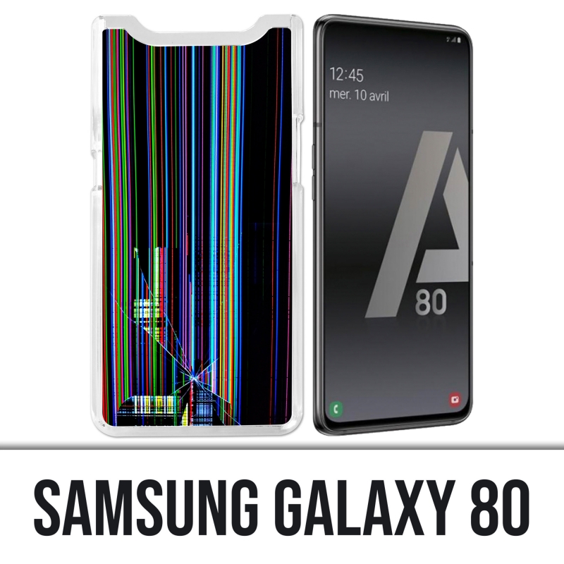 Coque Samsung Galaxy A80 - Écran cassé