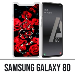 Funda Samsung Galaxy A80 - Gucci serpiente rosas