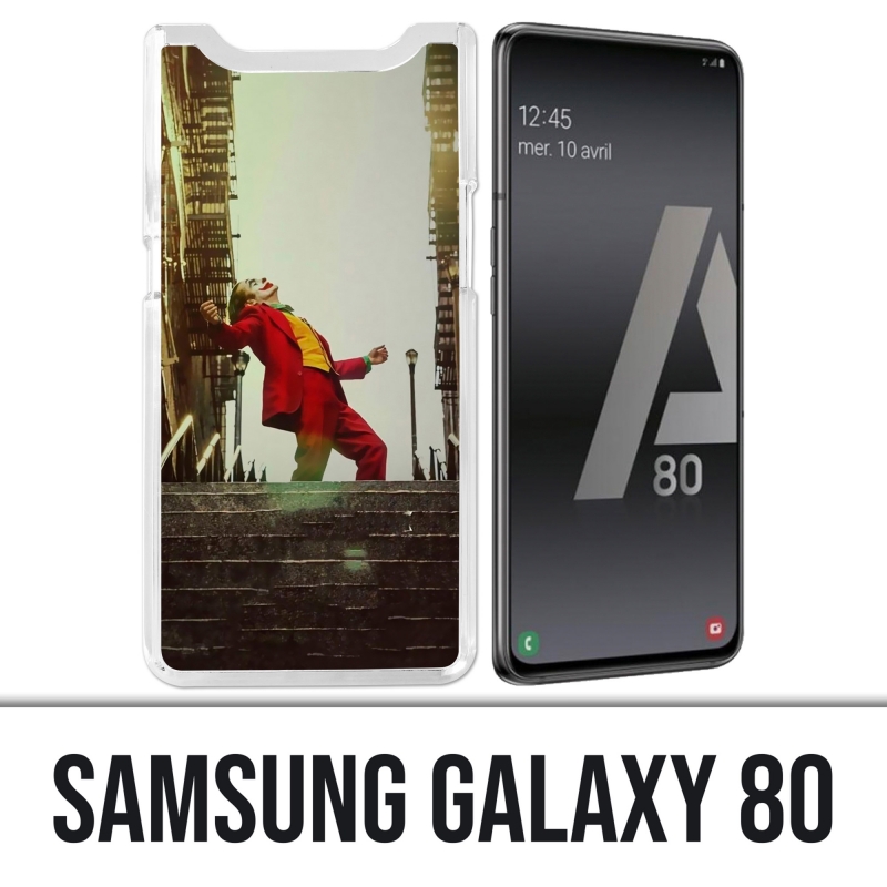 Coque Samsung Galaxy A80 - Joker film escalier