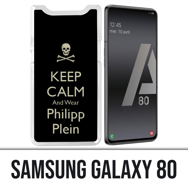 Funda Samsung Galaxy A80 - Mantén la calma Philipp Plein