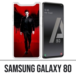Coque Samsung Galaxy A80 - Lucifer ailes mur