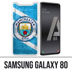 Samsung Galaxy A80 Hülle - Manchester Football Grunge