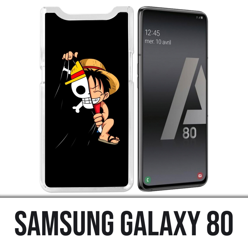 Funda Samsung Galaxy A80 - One Piece baby Luffy Flag