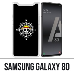 Coque Samsung Galaxy A80 - One Piece logo boussole