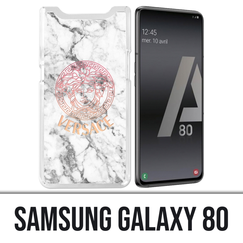 Funda Samsung Galaxy A80 - mármol blanco Versace