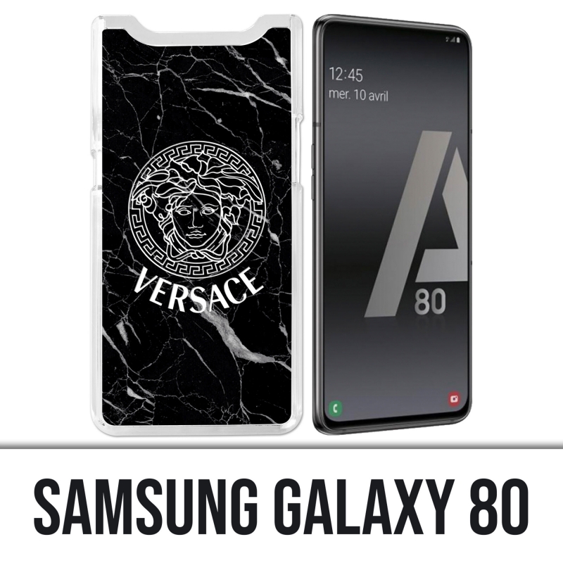 Funda Samsung Galaxy A80 - Versace mármol negro