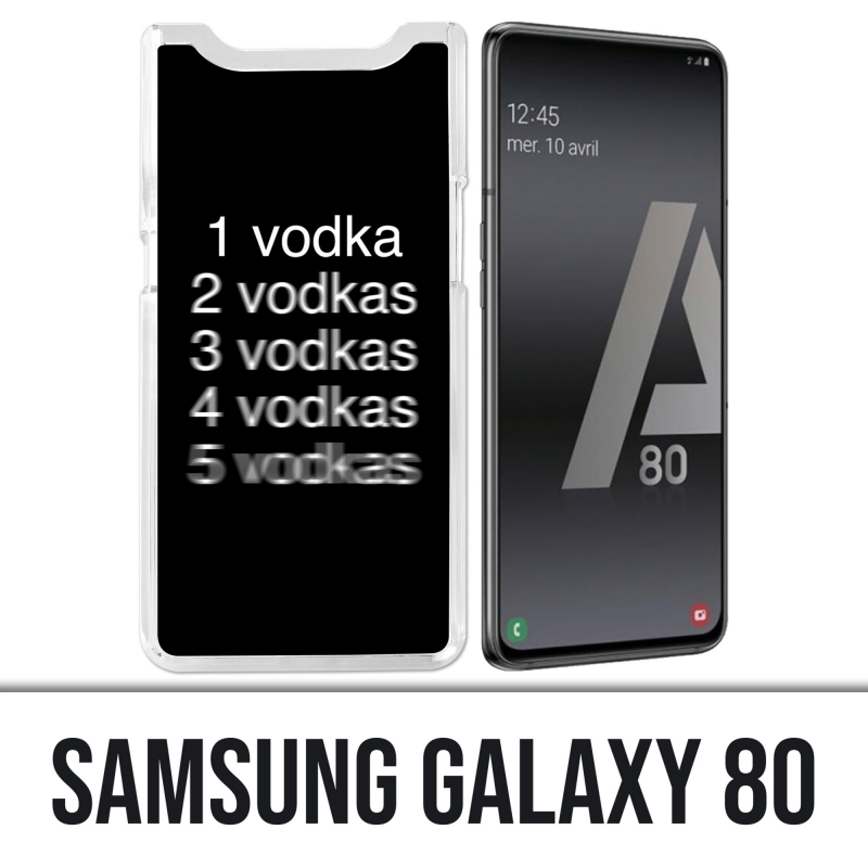 Samsung Galaxy A80 Hülle - Wodka-Effekt